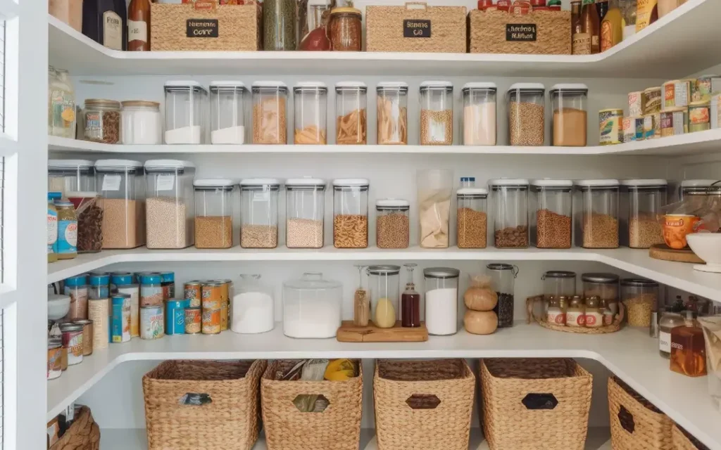 e38391e383b3e38388e383aae383bce381aee58f8ee7b48de382a2e382a4e38387e382a2e4b880e8a6a7e381a8e6b4bbe794a8e6b395 パントリーの収納アイデア一覧と活用法